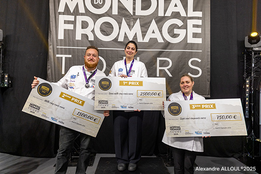 The Mondial du Fromage and Dairy Products, at the Parc Expo in Tours from September 14 to 16.